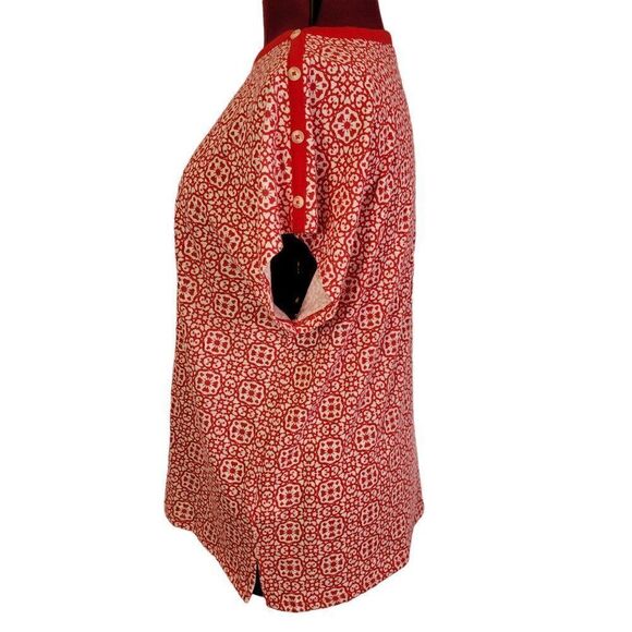 Liz Claiborne Womens Short Sleeve Top (Size XL) - Picture 3 of 7